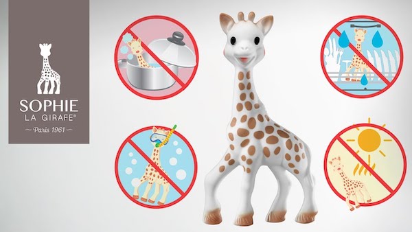 Sophie la Girafe : les jouets en caoutchouc peuvent-ils être nocifs pour nos enfants ?